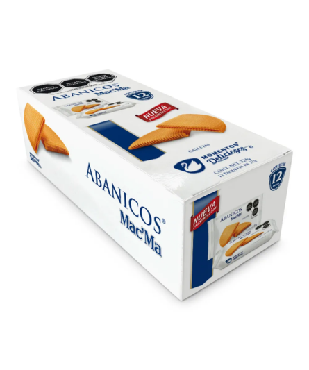 MACMA BISCUIT / ABANICOS 27GR