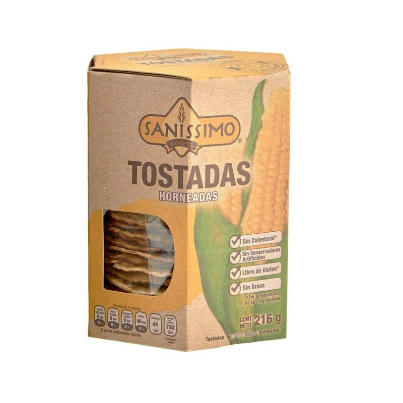 BAKED TOAST / TOSTADAS SANISSIMO 216 Gr