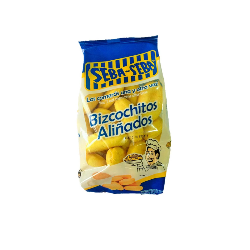 BIZCOCHITOS ALINADOS 220 Gr / BISCOCHOS SEBA