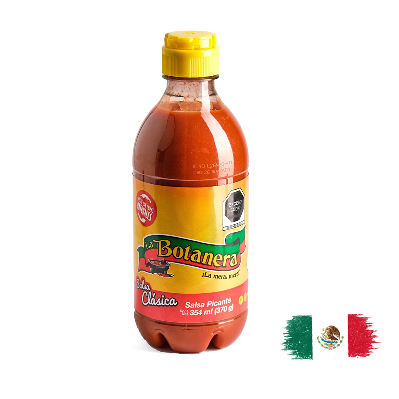 BOTANERA HOT SAUCE / SALSA PICANTE BOTANERA 370 Gr