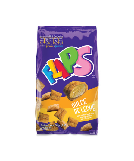 CARAMEL DELIGHT FLIPS CEREAL / DULCE DE LECHE CEREAL 120GR