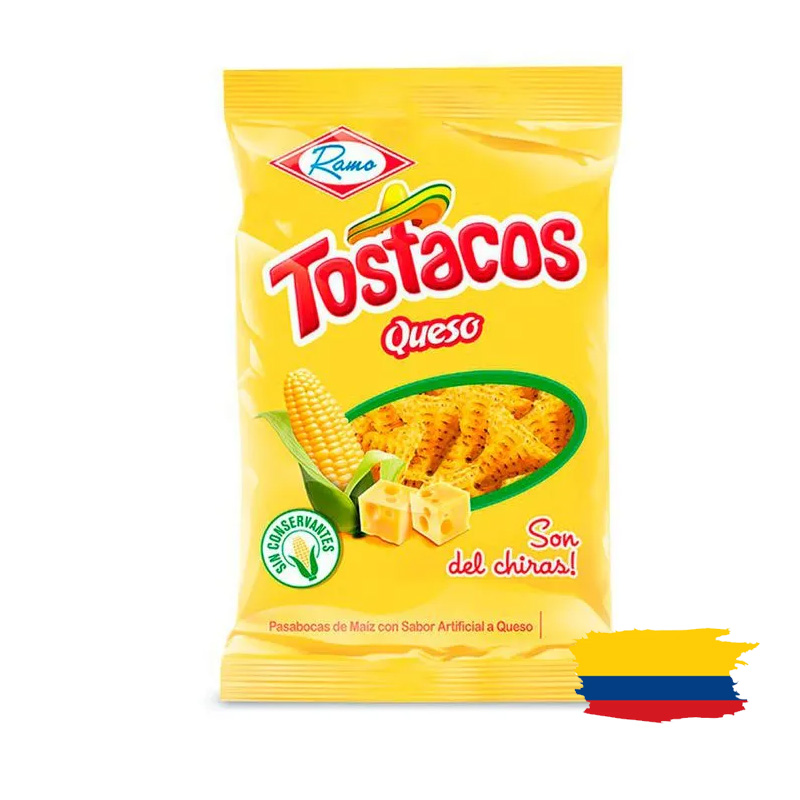 CHEESE TOSTACOS / TOSTACOS QUESO 38 Gr