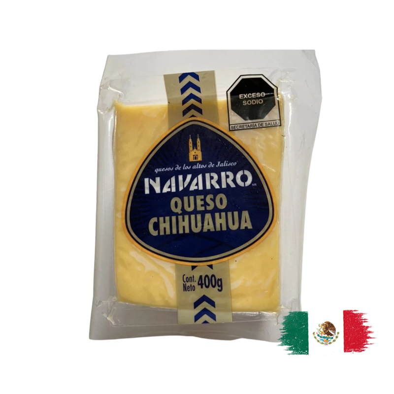 CHIHUAHUA CHEESE / QUESO CHIHUAHUA 400 Gr