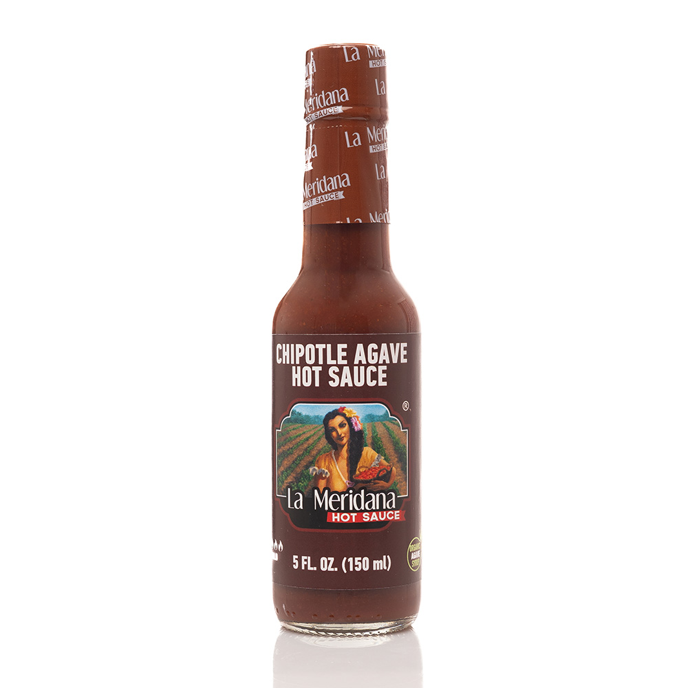CHIPOTLE AGAVE HOT SAUCE/ SALSA CHIPOTLE AGAVE LA MERIDANA 150 Ml