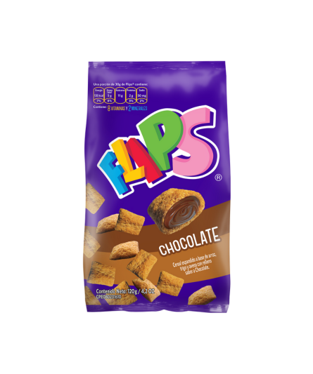 CHOCOLATE FLIPS CEREAL 120 GR