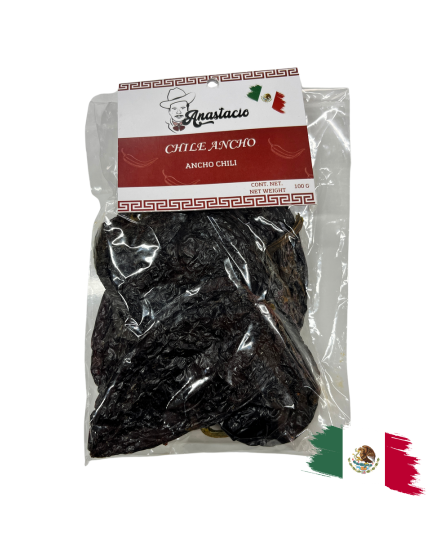 DRY CHILI ANCHO 100GR