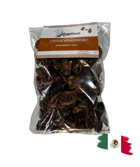 DRY CHILI HABANERO 60GR