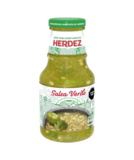 GREEN SALSA HERDEZ / SALSA VERDE 240 GR