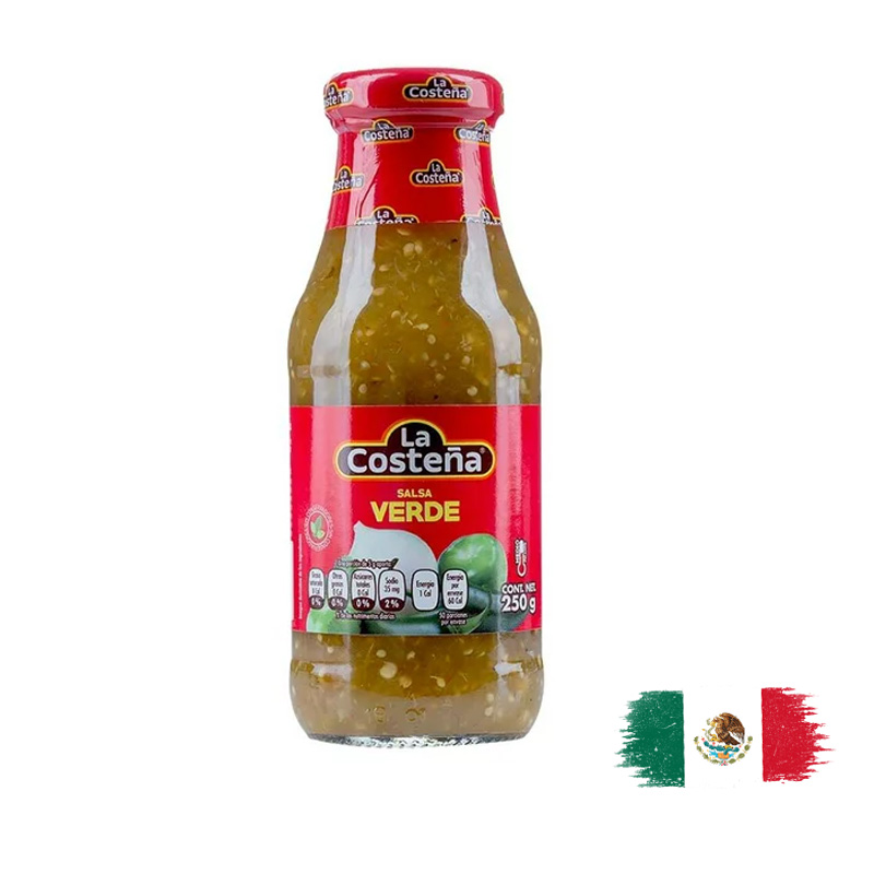 GREEN SAUCE LA COSTEÑA / SALSA VERDE 250 GR