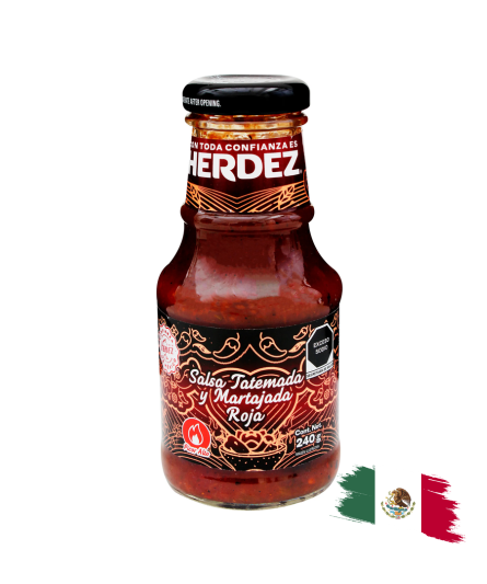 GRILLED AND CRUSHED RED SAUCE / SALSA TATEMADA Y MARTAJADA | 240 Gr