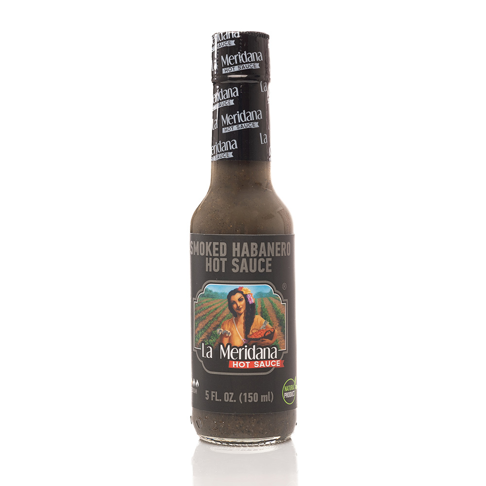 HABANERO SMOKED SAUCE / SALSA AHUMADA LA MERIDANA 150 Ml
