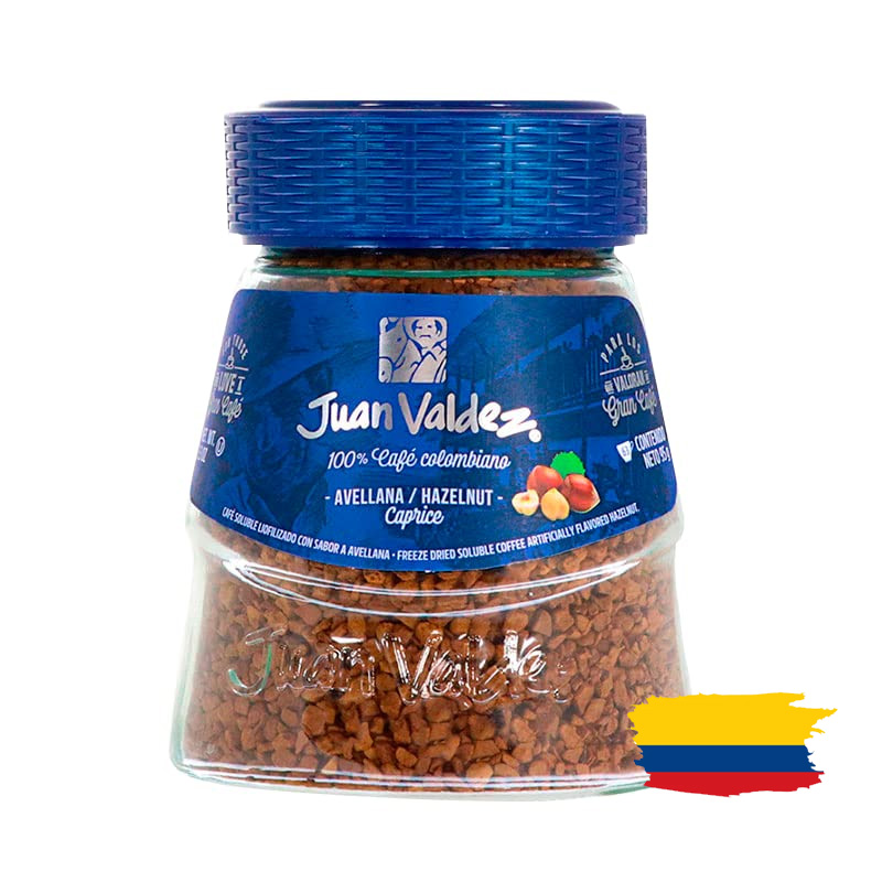 HAZELNUT SOLUBLE COFFEE 95 Gr / CAFÉ SOLUBLE CON AVELLANA