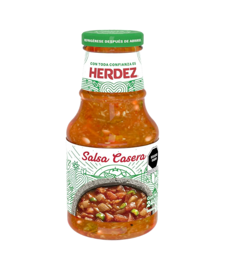 HOMEMADE SALSA HERDEZ / SALSA CASERA 240 GR