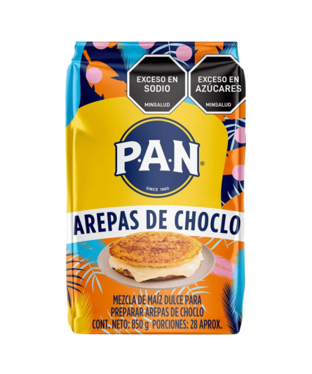 PAN SWEET CORN FLOUR  / HARINA  CHOCLO 850 Gr