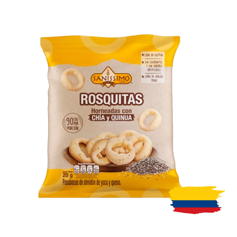 ROSQUITAS CHIA QUINOA 20 Gr
