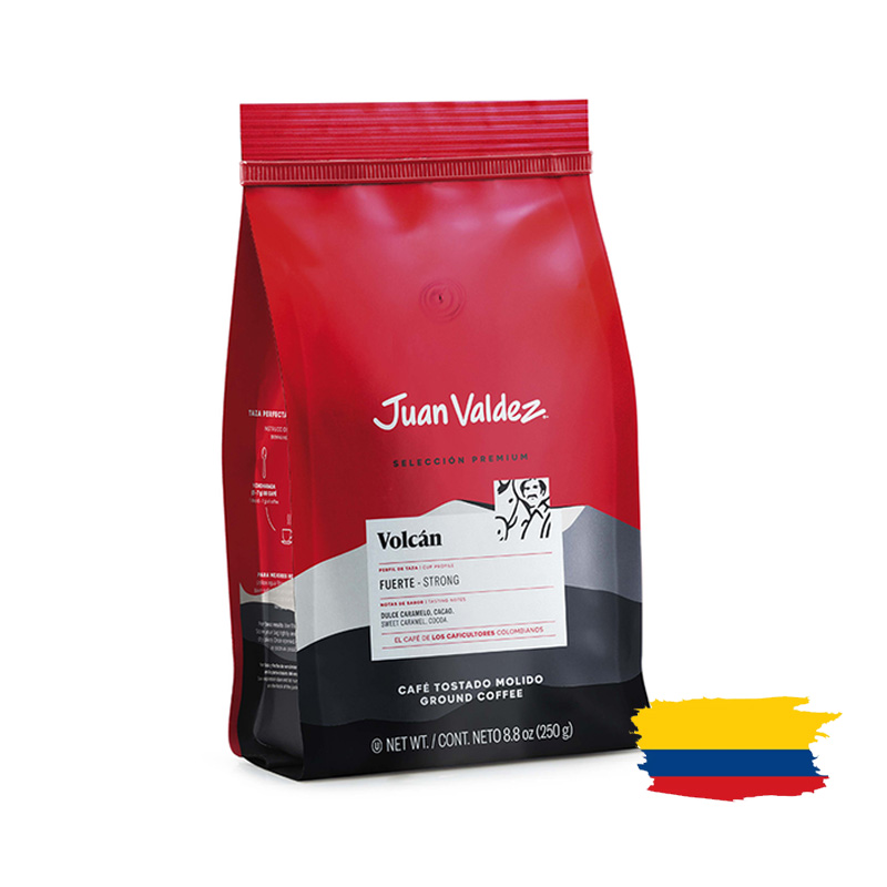 VOLCAN GROUND COFFEE / JUAN VALDEZ CAFÉ MOLIDO 250 Gr