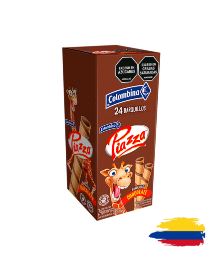 BARQUILLO PIAZZA CHOCOLATE 12Gr