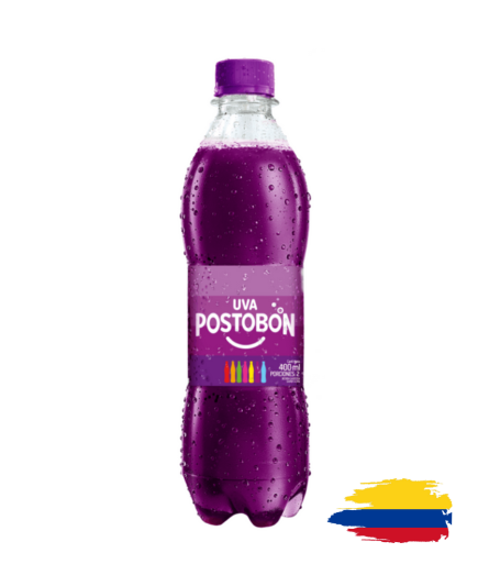 GRAPE GASEOSA POSTOBON / UVA 400 Ml