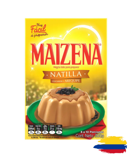 AREQUIPE COLOMBIAN CUSTARD/ MAIZENA NATILLA 300 GR 