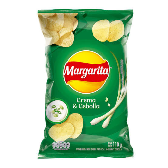 SOUR CREAM AND ONION CHIPS MARGARITA 36 GR