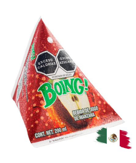 APPLE JUICE / JUGO DE MANZANA BOING 200 ML