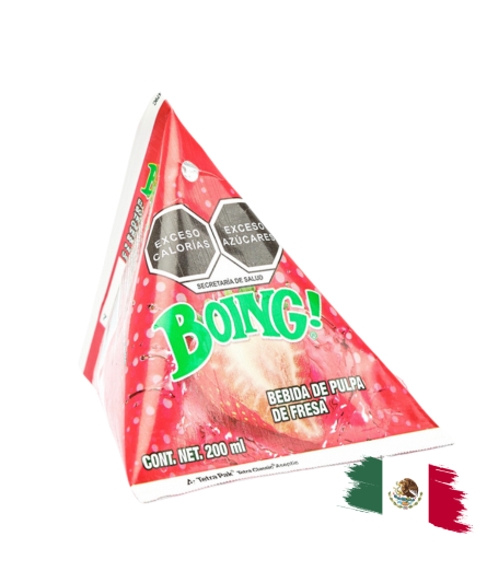 STRAWBERRY JUICE / JUGO DE FRESA BOING 200 ML