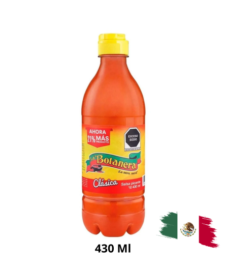 HOT SAUCE / SALSA PICANTE BOTANERA 430 Ml