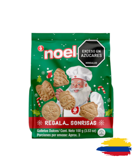 NOEL COOKIES / GALLETAS REGALA SONRISAS 100GR