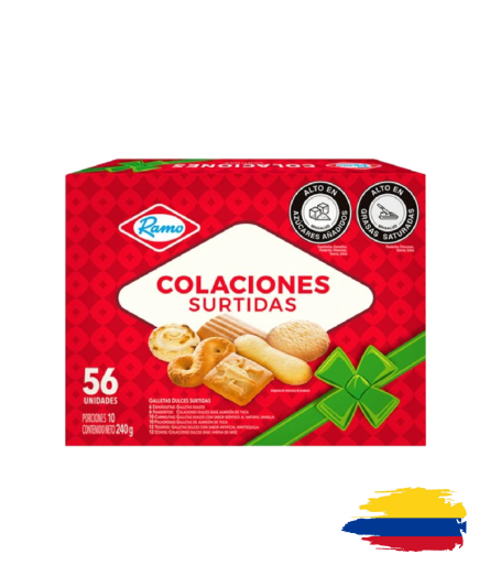COOKIES / COLACIONES SURTIDAS 240GR