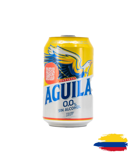 AGUILA ZERO / CERVEZA AGUILA CERO SIN ALCOHOL 330ML