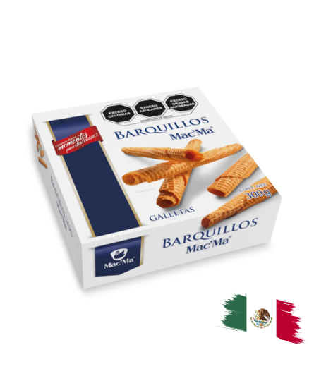 MACMA BISCUIT / BARQUILLOS 300GR
