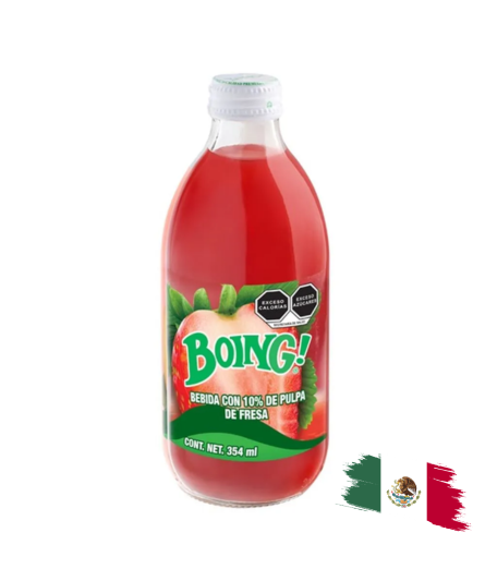 STRAWBERRY JUICE / JUGO DE FRESA BOING 354ML