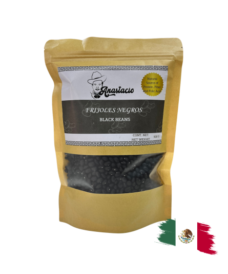 DRY BLACK BEANS / FRIJOLES NEGROS SECOS 500GR