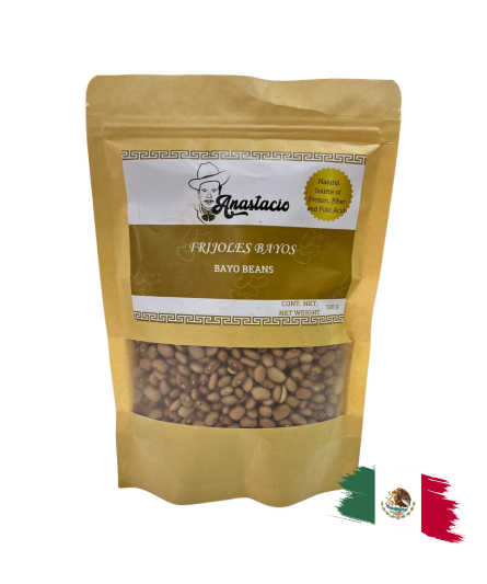 DRY BAYO BEANS / FRIJOLES BAYOS SECOS 500GR