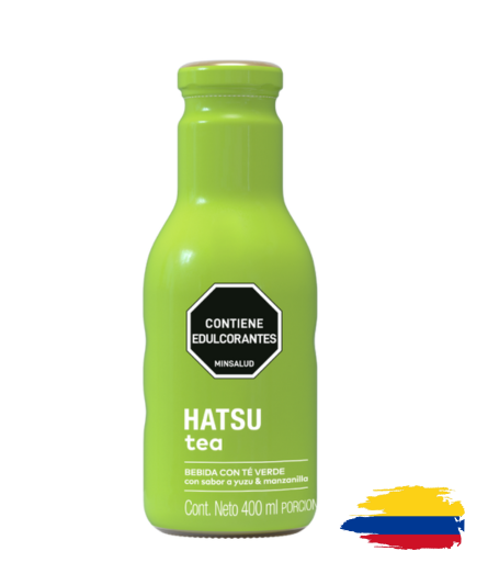 TE HATSU VERDE YUZU MANZANILLA 400ML