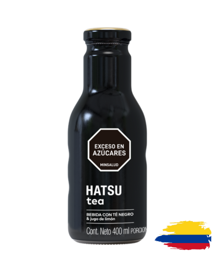 TE HATSU NEGRO LIMON 400ML