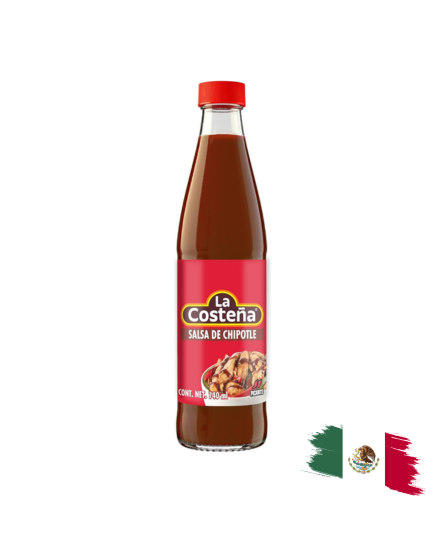 CHIPOTLE HOT SAUCE LA COSTEÑA 140 ML