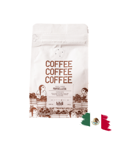 COFFEE BEANS CHIAPAS MARELLESA 250GR