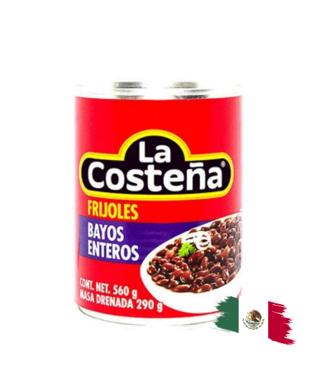 WHOLE BAYO BEANS LA COSTEÑA 560 GR