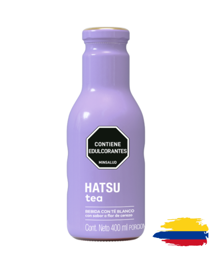 TE HATSU MORADO FLOR DE CEREZA 400ML