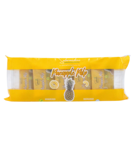 FROZEN PINEAPPLE PULP POUCH 100Gr / 10Pc - 1000Gr 