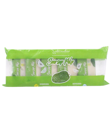 FROZEN GUANABANA PULP POUCH 100Gr / 10Pc - 1000Gr