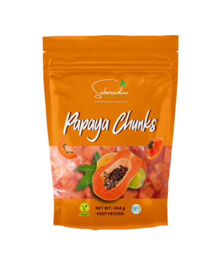 FROZEN PAPAYA FRUIT CHUNKS 454 Gr 