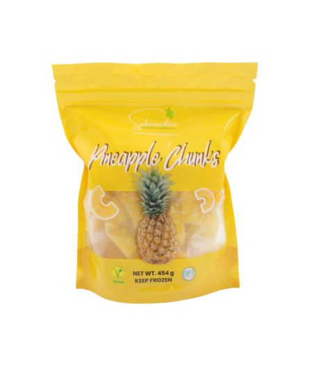 FROZEN PINEAPPLE FRUIT CHUNKS 454 Gr