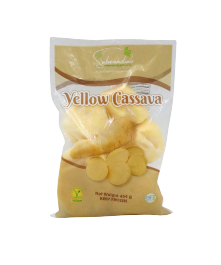 FROZEN YELLOW CASSAVA 454Gr
