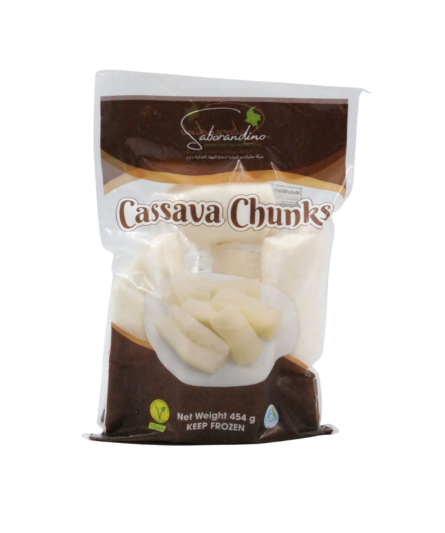 FROZEN CASSAVA CHUNKS 454Gr