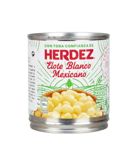 WHITE CORN / ELOTE BLANCO HERDEZ 220 Gr
