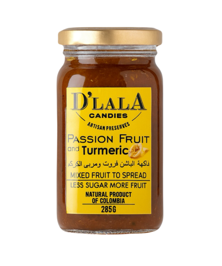 MERMELADA PASSION FRUIT TUMERIC D LALA 285Gr