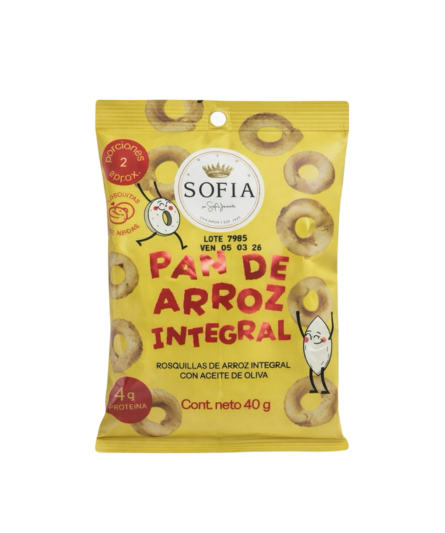 ROSQUITAS INTEGRALES SOFIA / WHOLE WHEAT RINGS 40Gr
