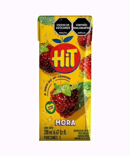 HIT BLACKBERYY JUICE / JUGO MORA 200Ml